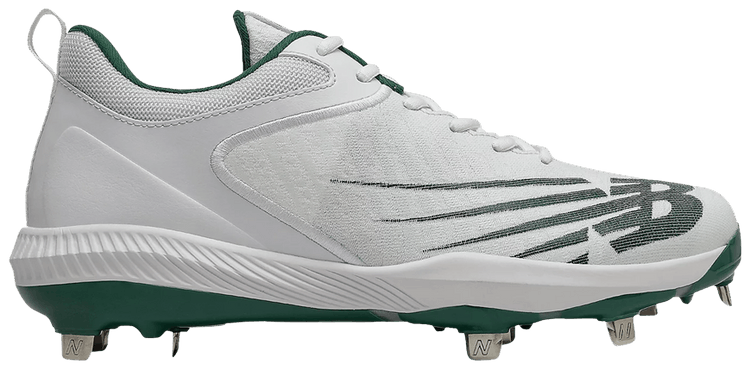 New Balance FuelCell 4040 v6 Metal 2E Wide White Team Forest Green