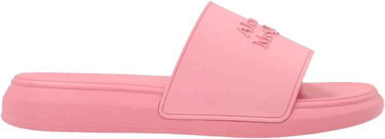 Alexander McQueen Wmns Logo Slides 'Pastel Pink'