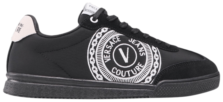 Versace Jeans Couture Logo Print   Black