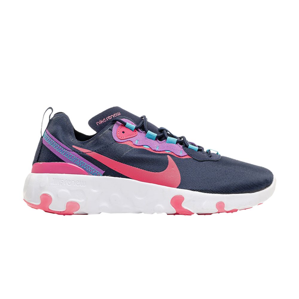 Pre-owned Nike Renew Element 55 Gs 'blackened Blue Watermelon' | Kid's Size 4.5