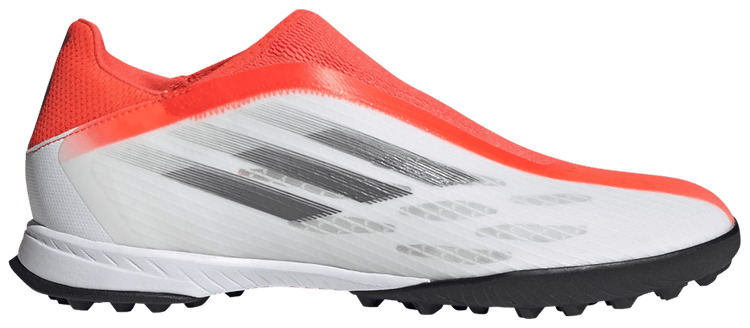 Adidas X Speedflow3 Laceless TF White Solar Red