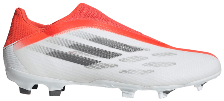 Adidas X Speedflow3 Laceless FG White Solar Red