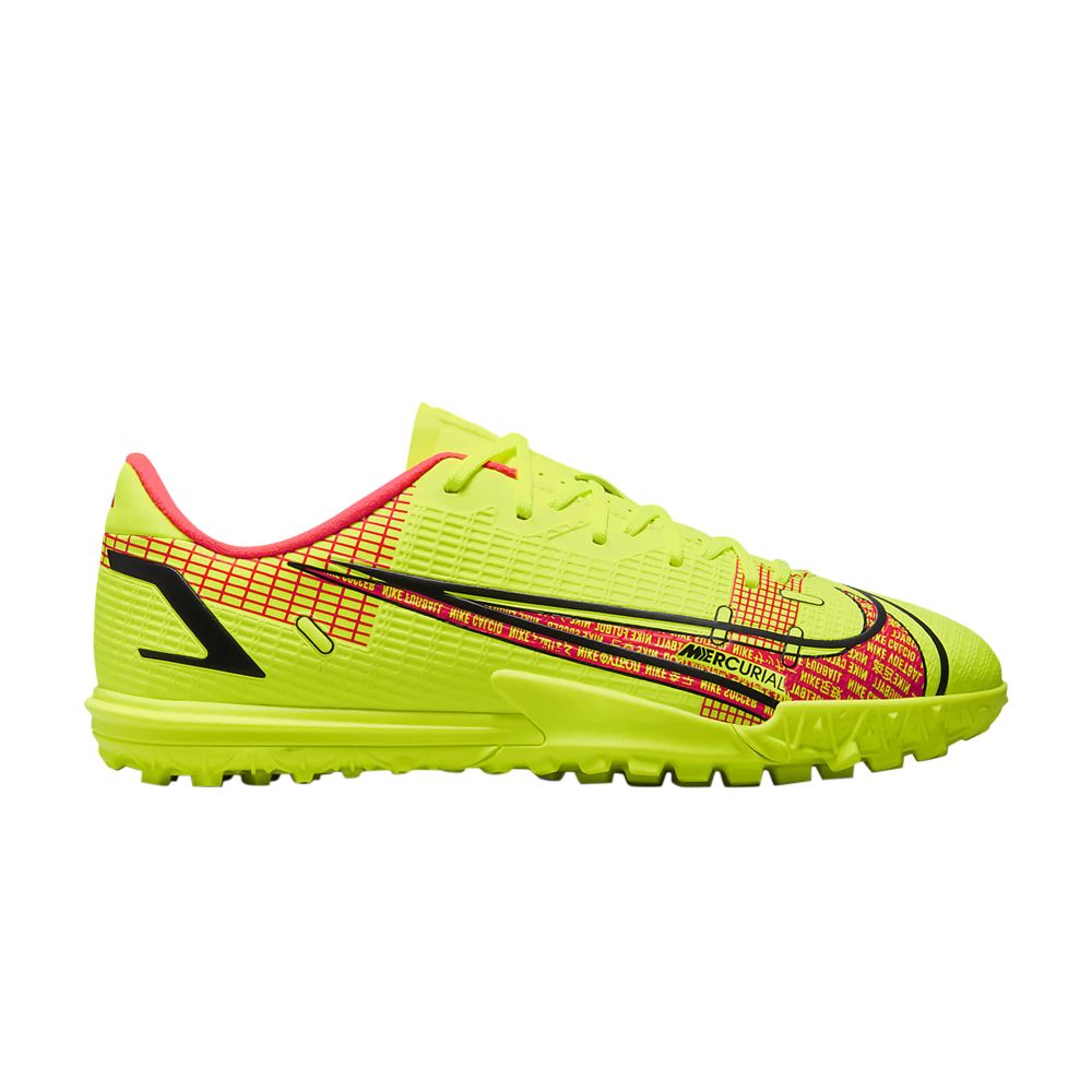 Pre-owned Nike Mercurial Vapor 14 Academy Tf Gs 'motivation Pack' | Yellow | Kid's Size 10.5