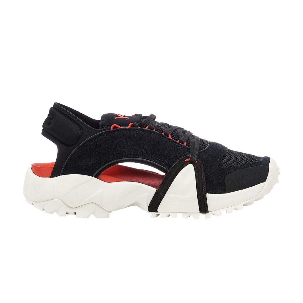 Pre-owned Adidas Originals Y-3 Notoma Sandal 'black Red'