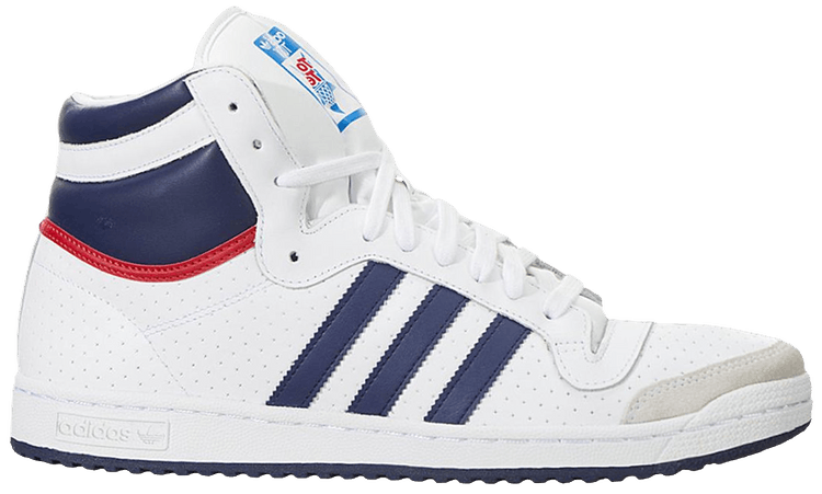 Adidas Top Ten High White Navy