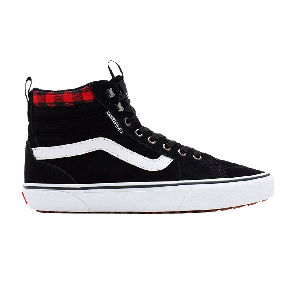 Pre-owned Vans Filmore High Guard 'plaid Checkerboard' In Black