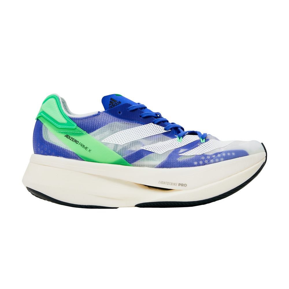 adidas Adizero Prime X 'Sonic Ink Screaming Green' | Purple | Men's Size 4