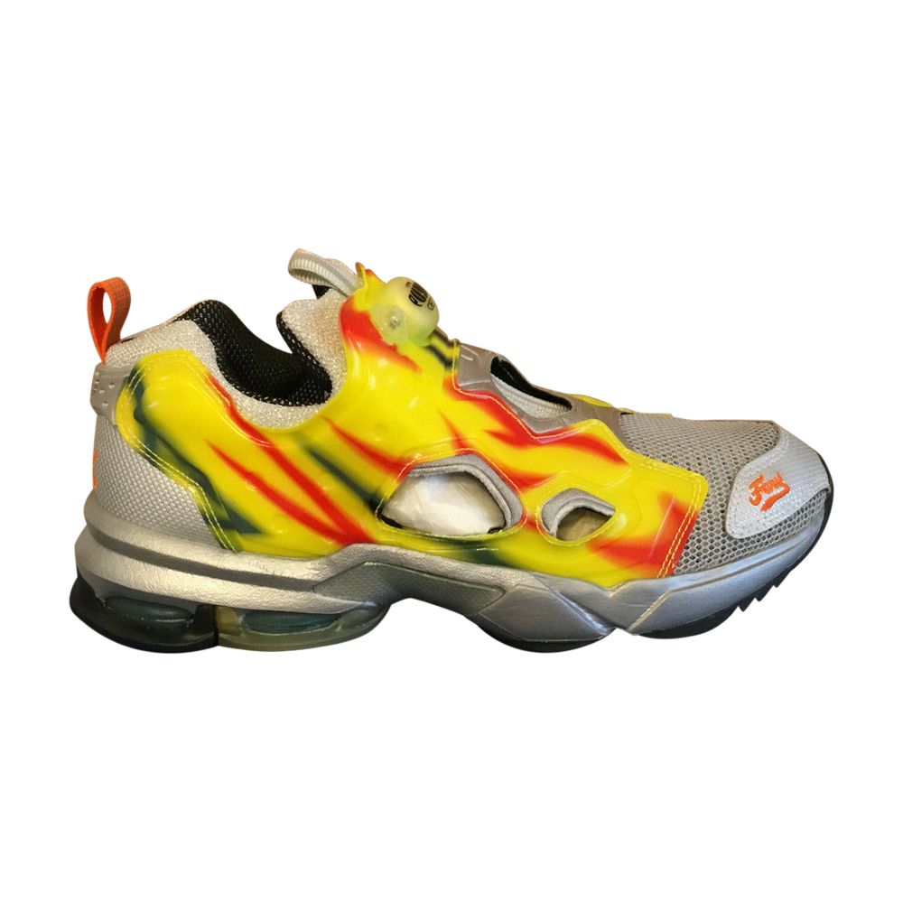 Reebok Pump Fury Millennium LE 'Silver Graffiti' | Yellow | Men's Size 9.5 - B64206