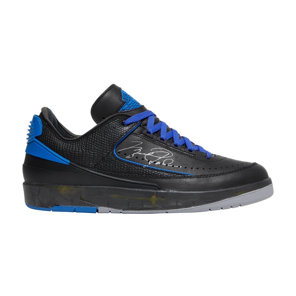 Off-White x Air Jordan 2 Retro Low SP 'Black Varsity Royal' | Men's Size 11