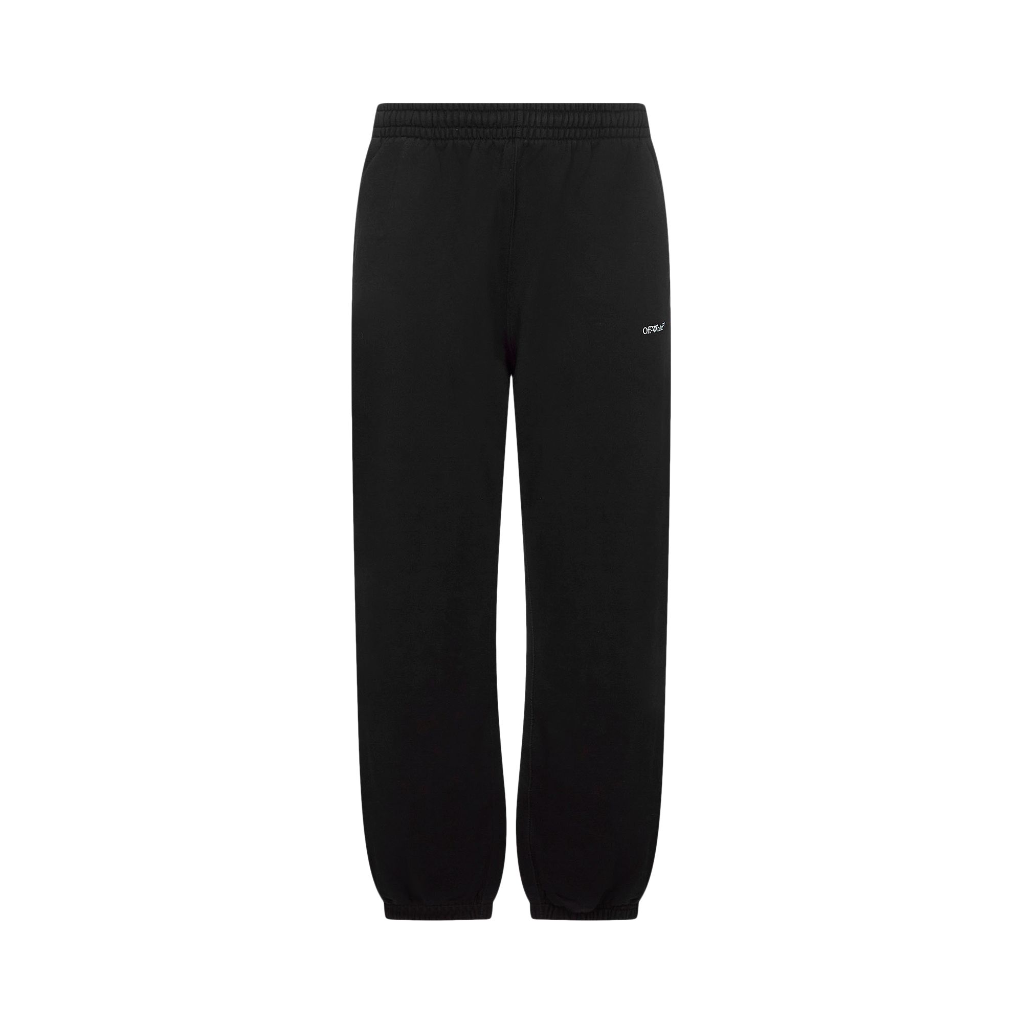 Off-White Marker Slim Sweatpants 'Black/Multicolor' | Men's Size M