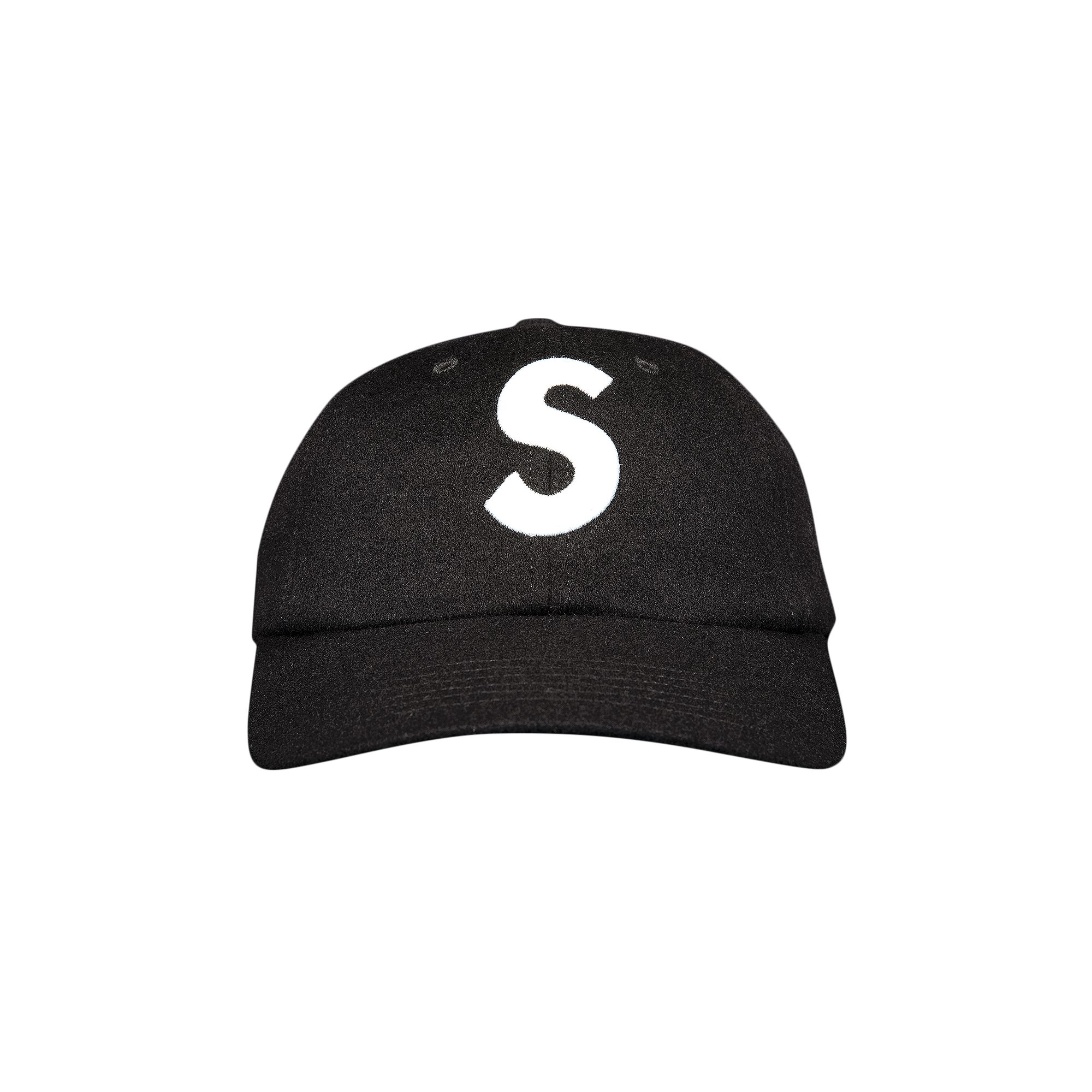 Supreme Wool S Logo 6-Panel 'Black' | Men's Size Onesize