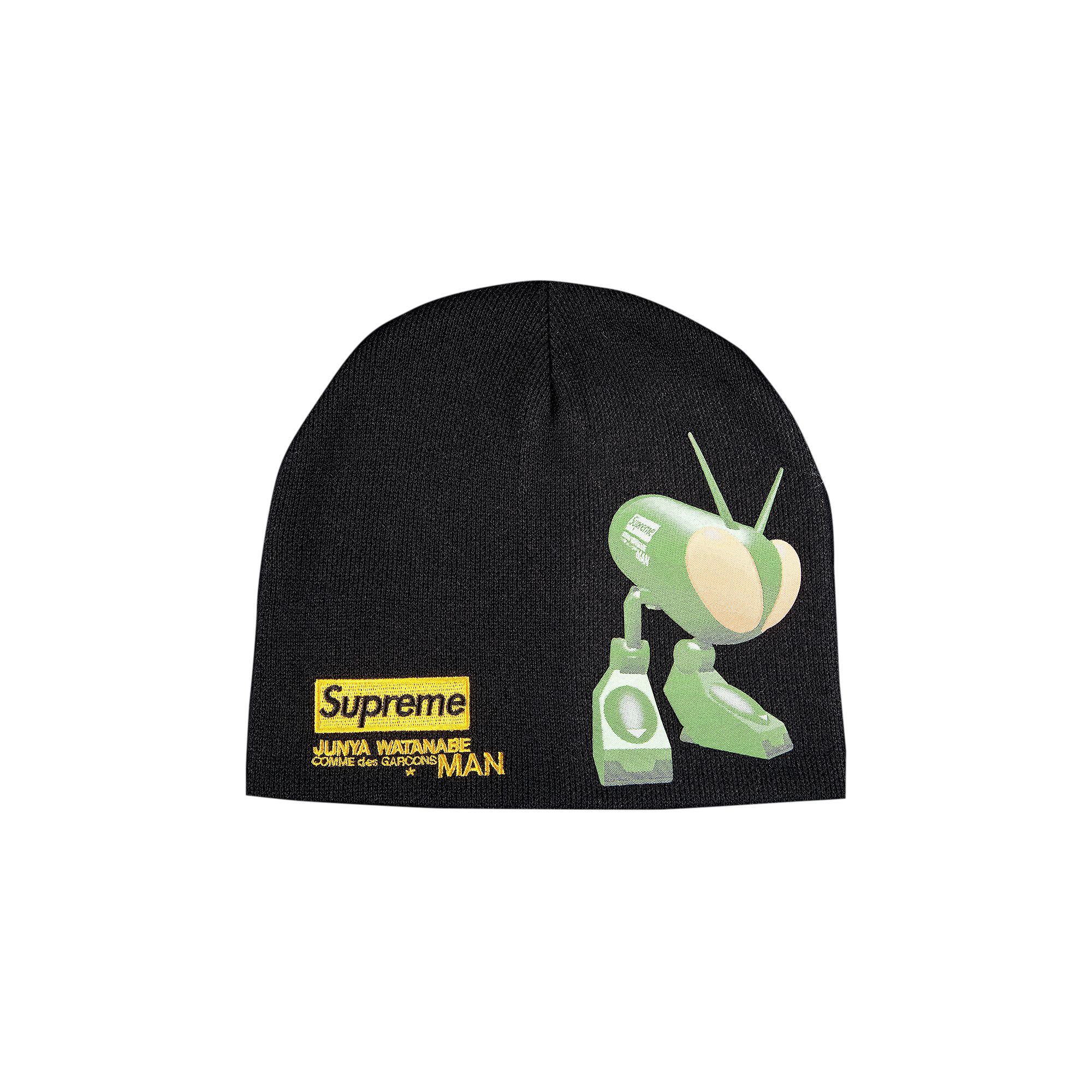 Supreme x Junya Watanabe x Comme des Garçons MAN Beanie 'Black' | Men's Size Onesize