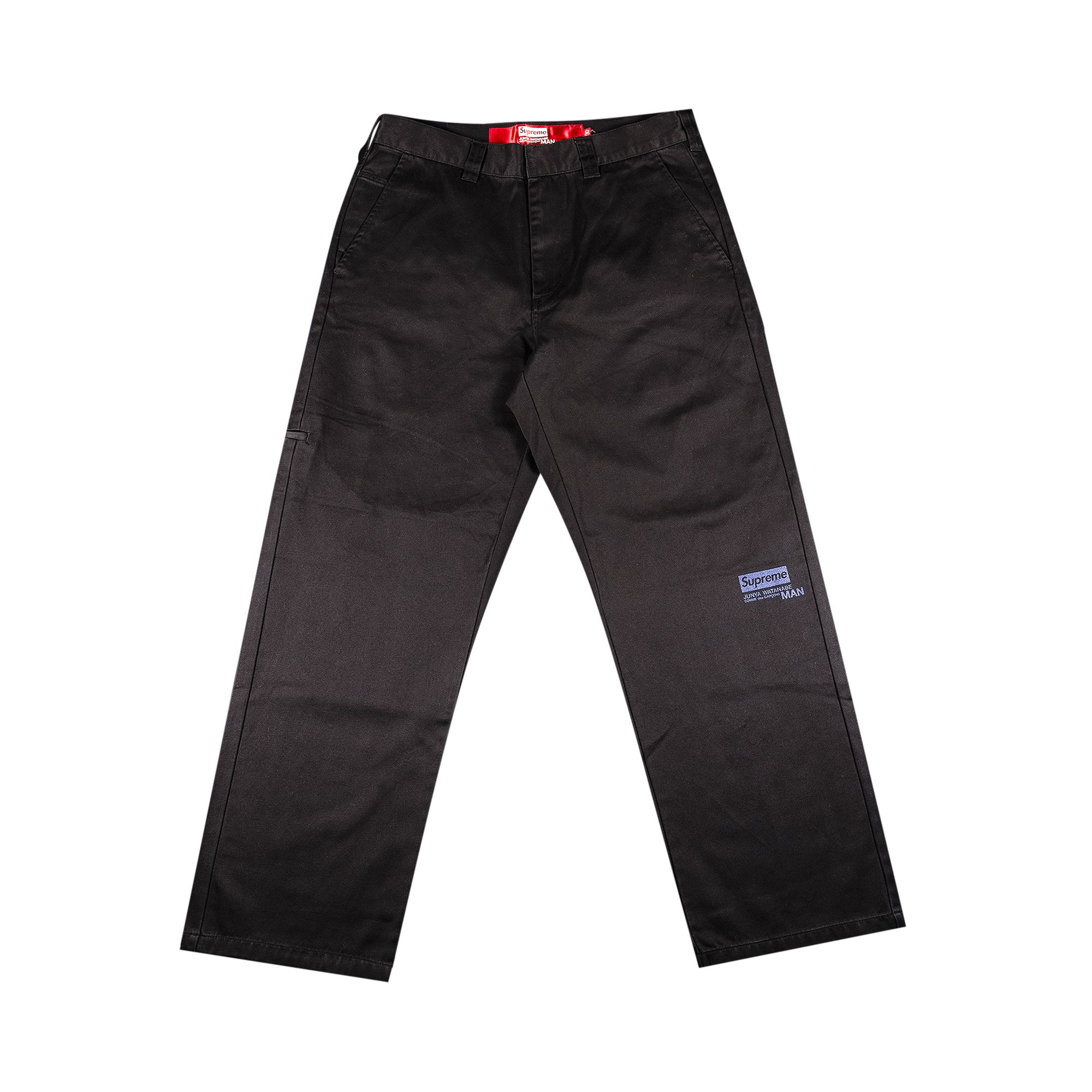 Supreme x Junya Watanabe x Comme des Garçons MAN Printed Work Pant 'Black' | Men's Size 30