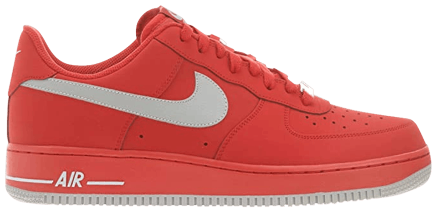 nike air force 1 university red strata grey