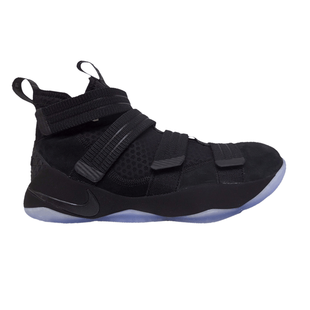 lebron soldier 11 black and white