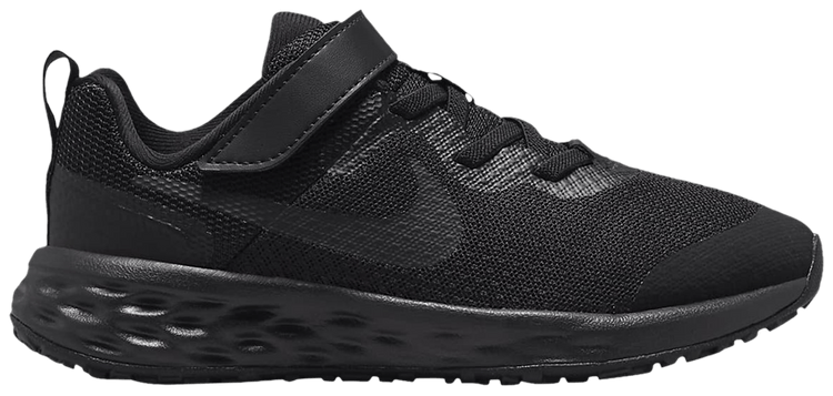 Nike Revolution 6 PS Black Dark Smoke Grey