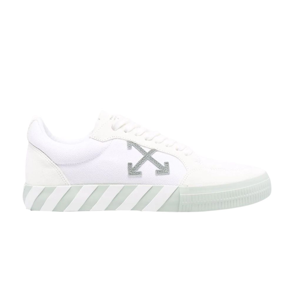 Pre-owned Off-white Vulc Sneaker 'white Pastel Green' | Men's Size 42