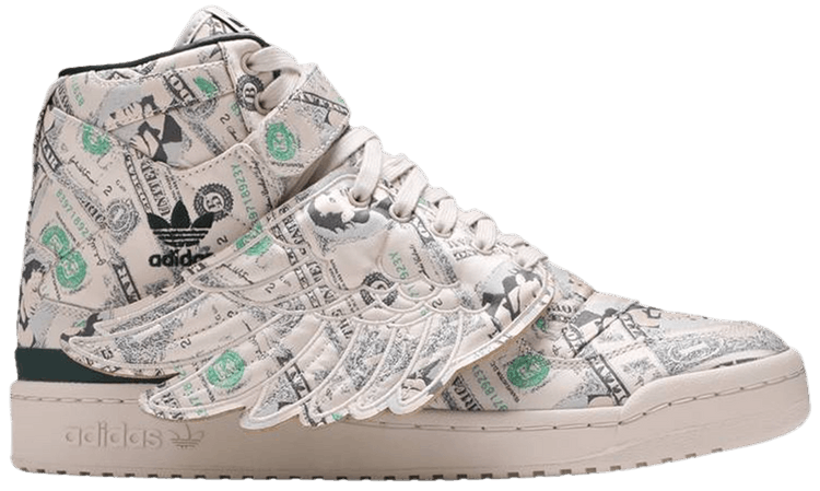 Jeremy Scott x adidas Forum Wings 10 Money Sample