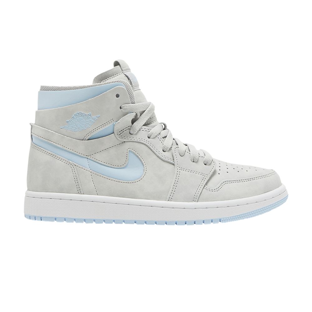 Wmns Air Jordan 1 High Zoom Comfort 'Cool Grey Light Blue' | Women's Size 8