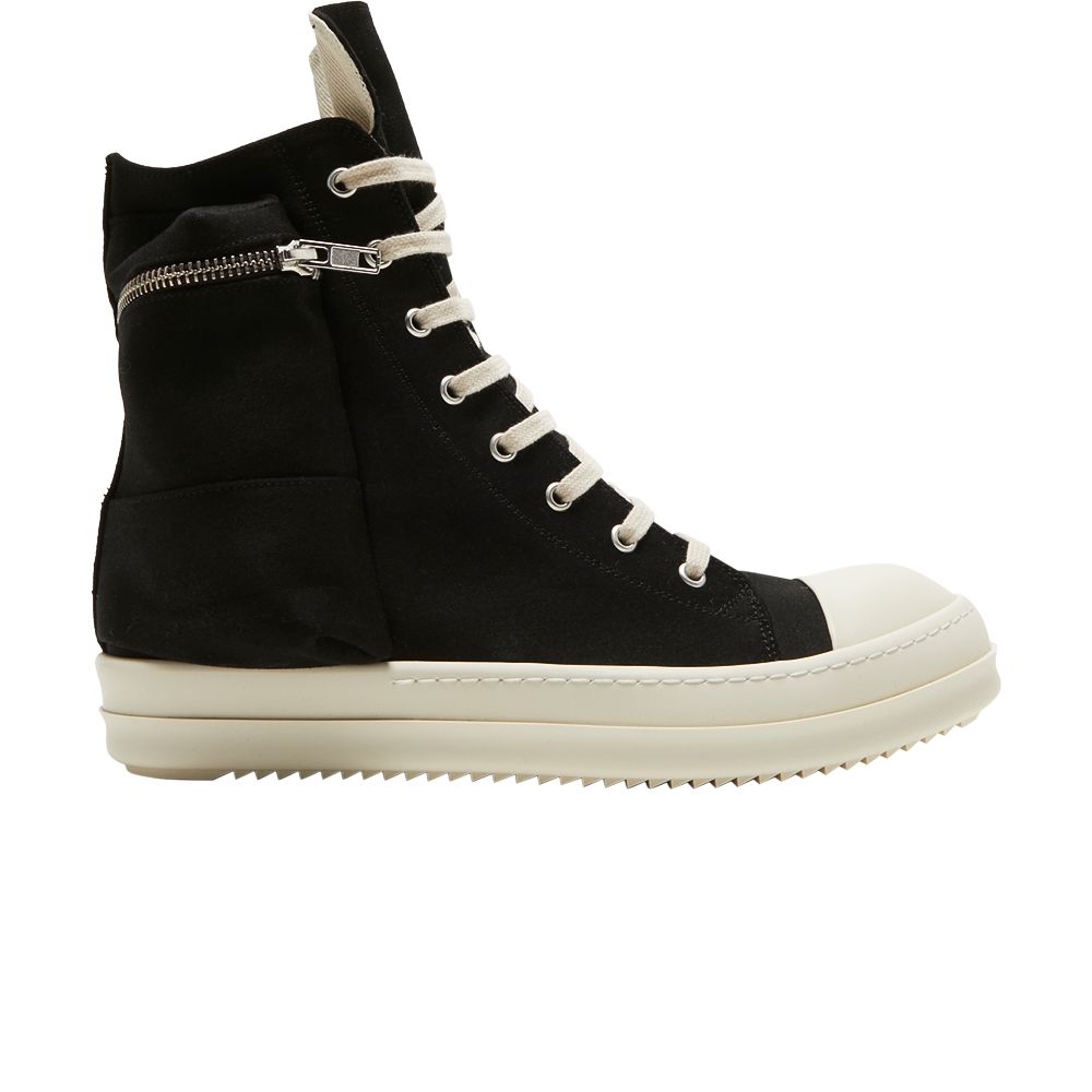 Rick Owens Rick Owens DRKSHDW Gethsemane Cotton Cargo High 'Black Milk' | Men's Size 41