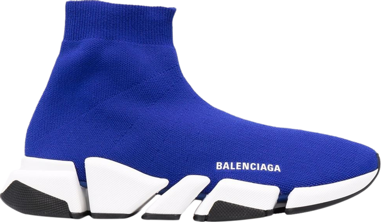 Balenciaga Speed 2.0 Sneaker 'Blue' - 617239 W2DB2 4791 - Blue | GOAT