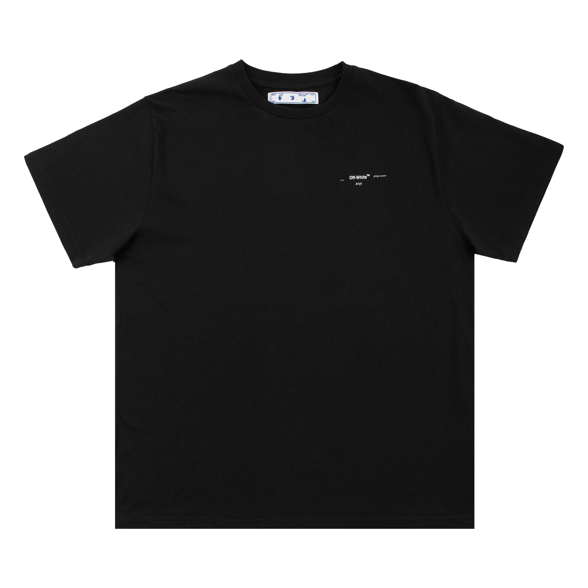 Off-White Colour Painting Diagonals Arrows Tee 'Black' | Men's Size XS