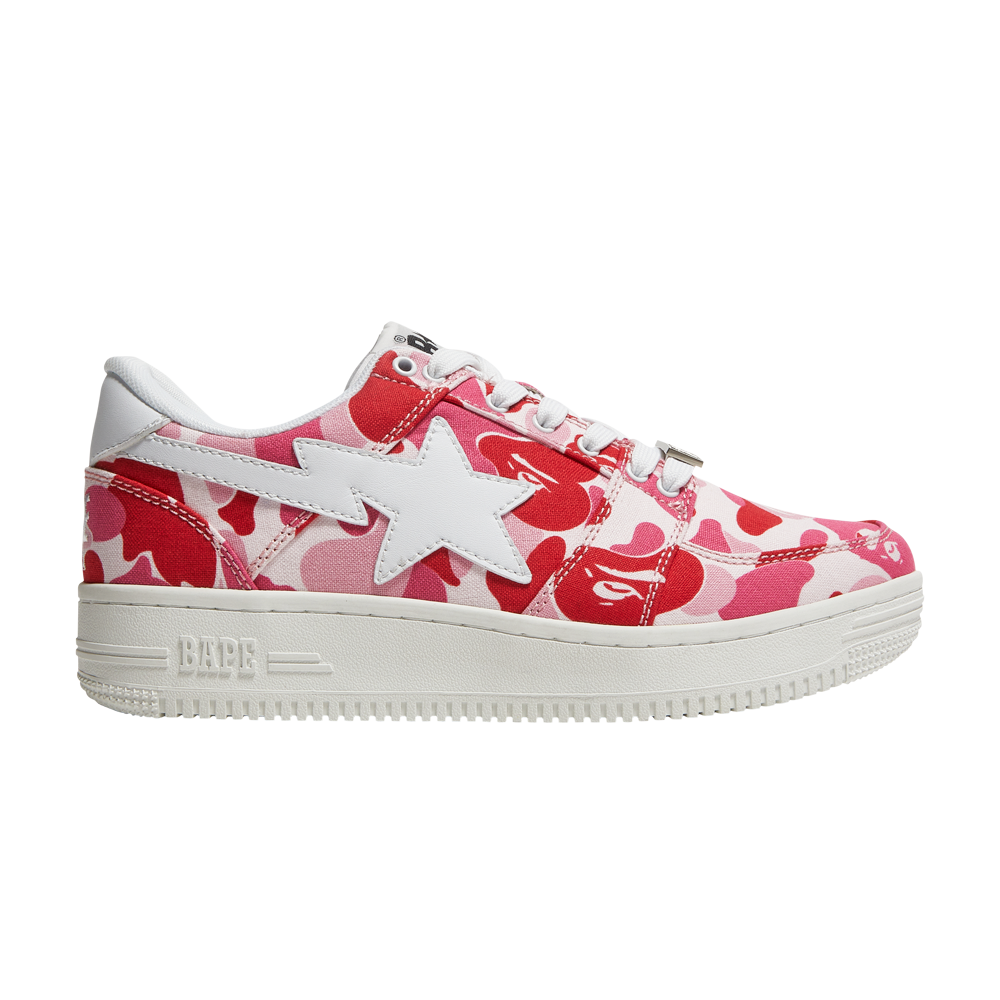 Pre-owned Bape Wmns Sta Low 'abc Camo - Pink'