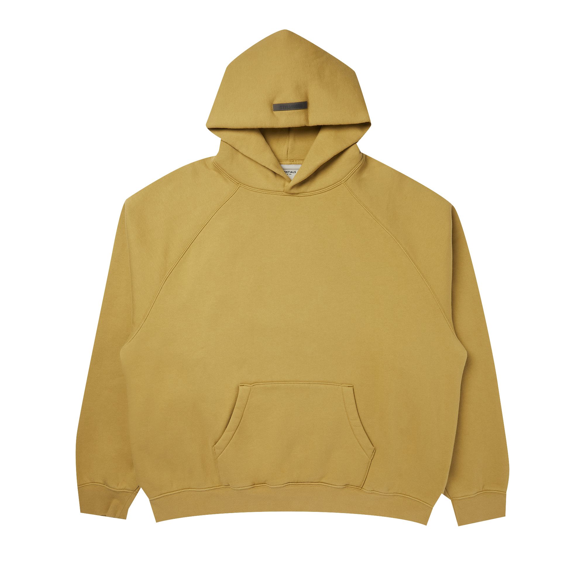 Fear of God Essentials Pullover Hoodie 'Amber' | Yellow | Men's Size XS