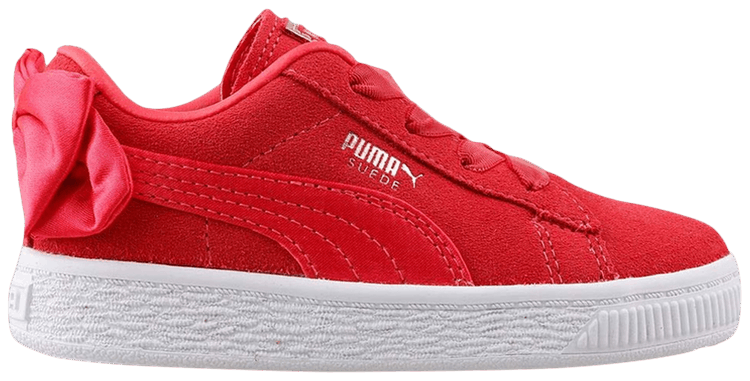 Puma Suede Bow AC Infant Paradise Pink