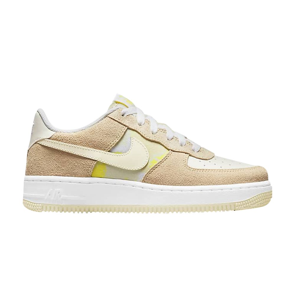 Pre-owned Nike Air Force 1 Low Gs 'lemon Drop' | White | Kid's Size 7