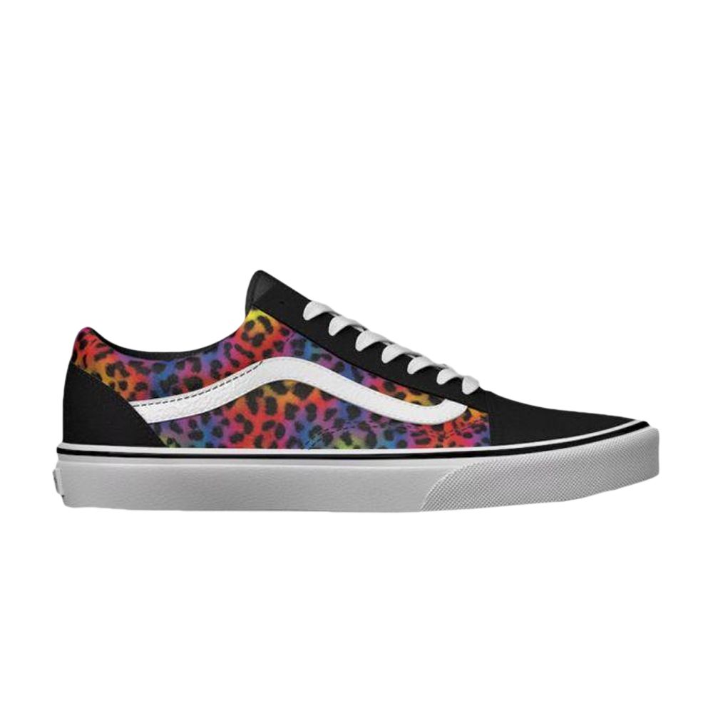 Pre-owned Vans Old Skool 'rainbow Spot Leopard' In Black