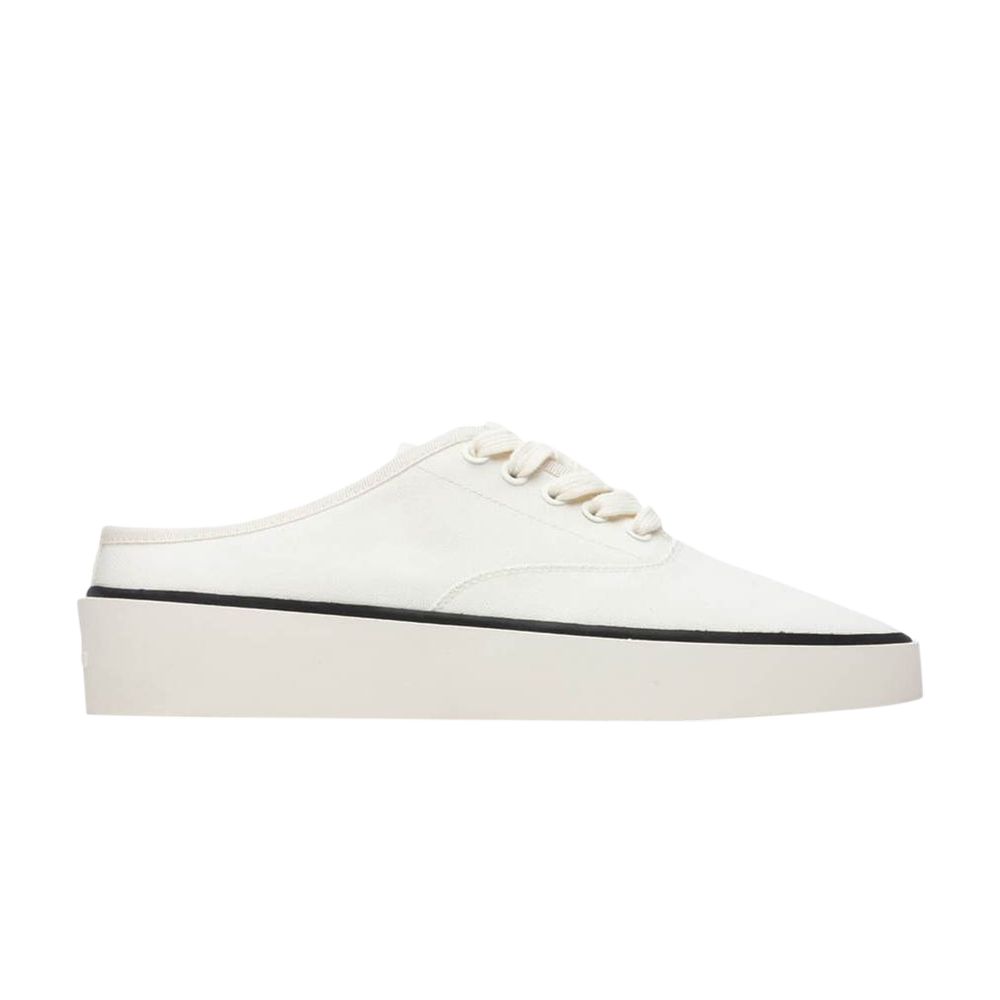 Pre-owned Fear Of God 101 Backless 'latte' | Cream | Men's Size 41 In White