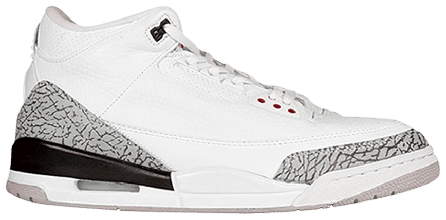 Buy Air Jordan 3 OG 'White Cement' 1988 4365 GOAT