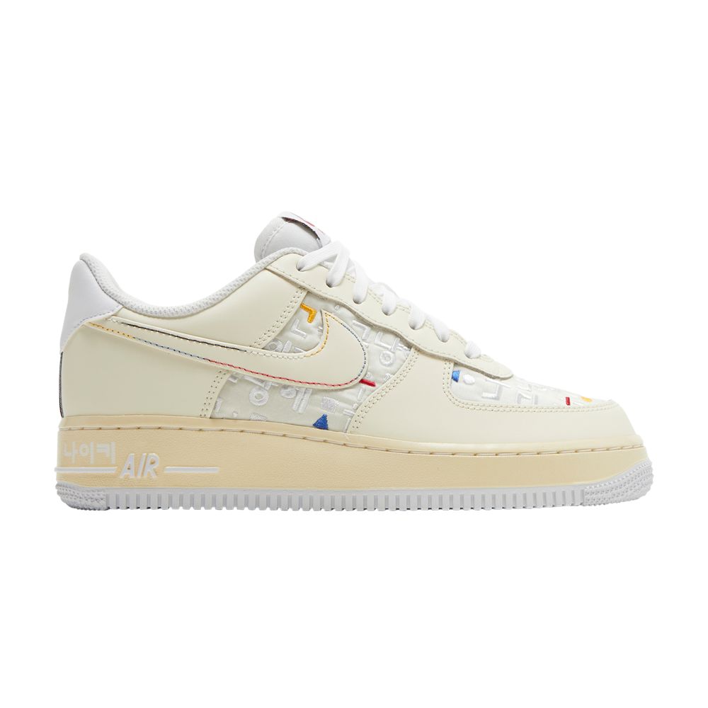 Nike Wmns Air Force 1 Low '07 LV8 'Hangul Day' | White | Women's Size 5