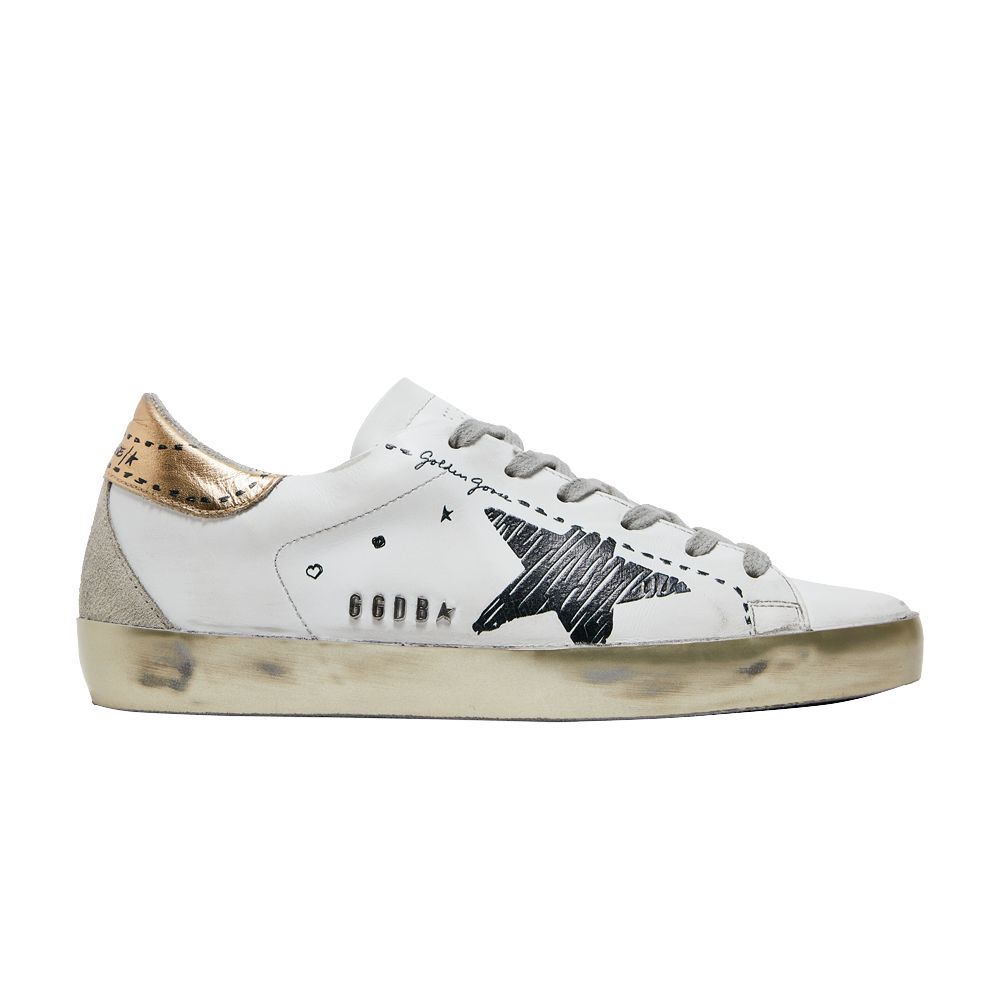 Pre-owned Golden Goose Wmns Superstar 'white Gold' | Women's Size 38