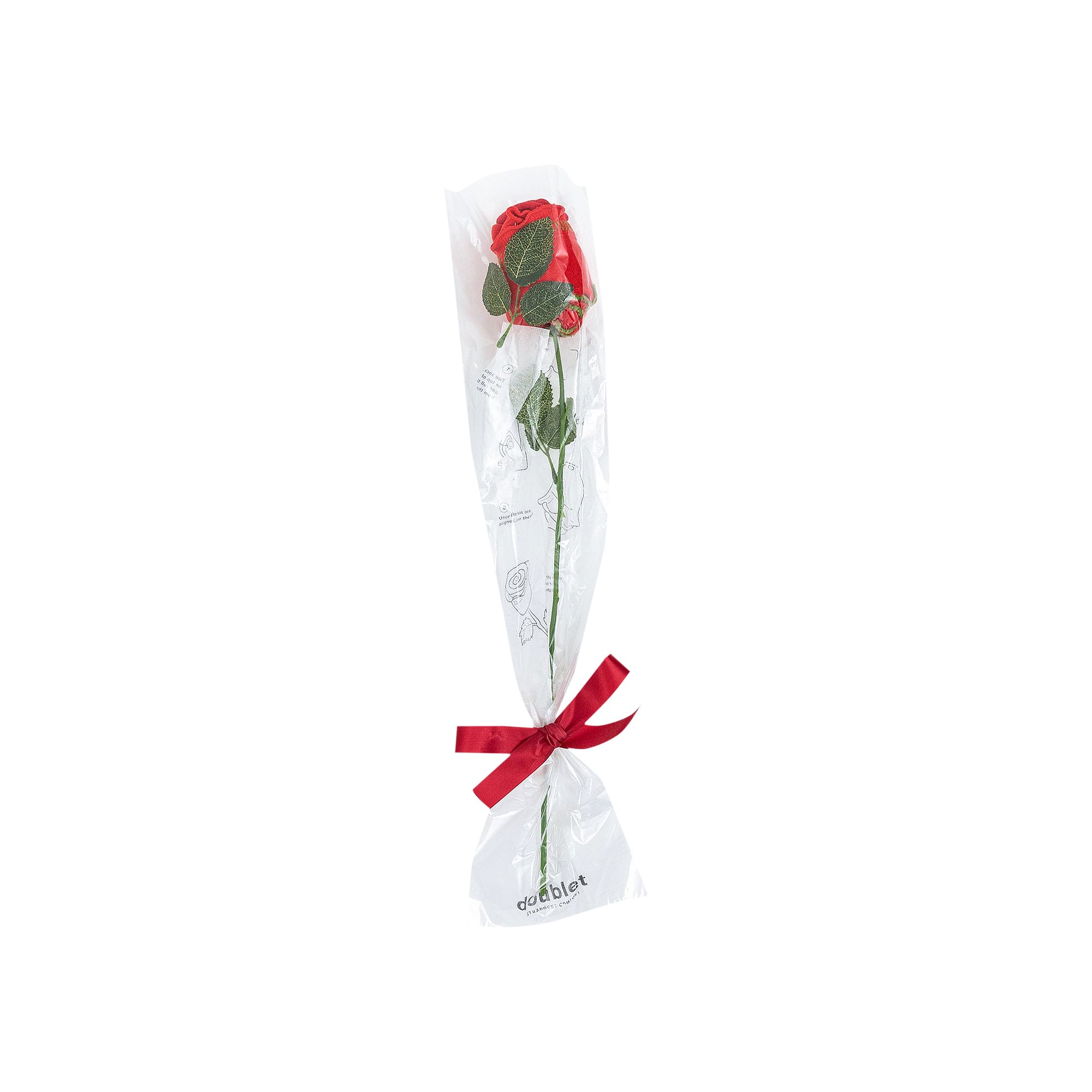 Pre-owned Doublet A Rose Socks 'red' | Men's Size Onesize