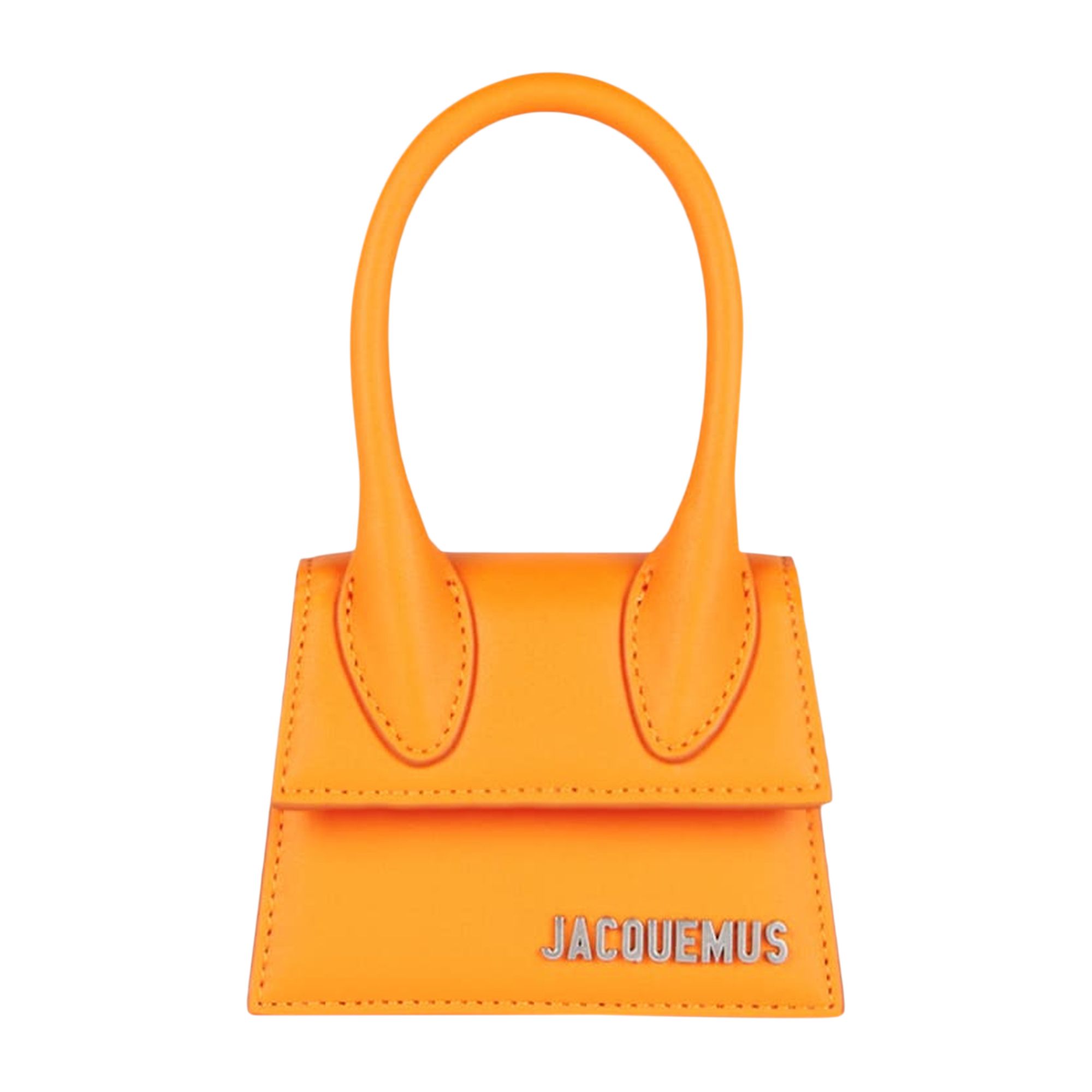 Jacquemus Le Chiquito Homme Mini Leather Bag 'Orange' | Women's Size Onesize