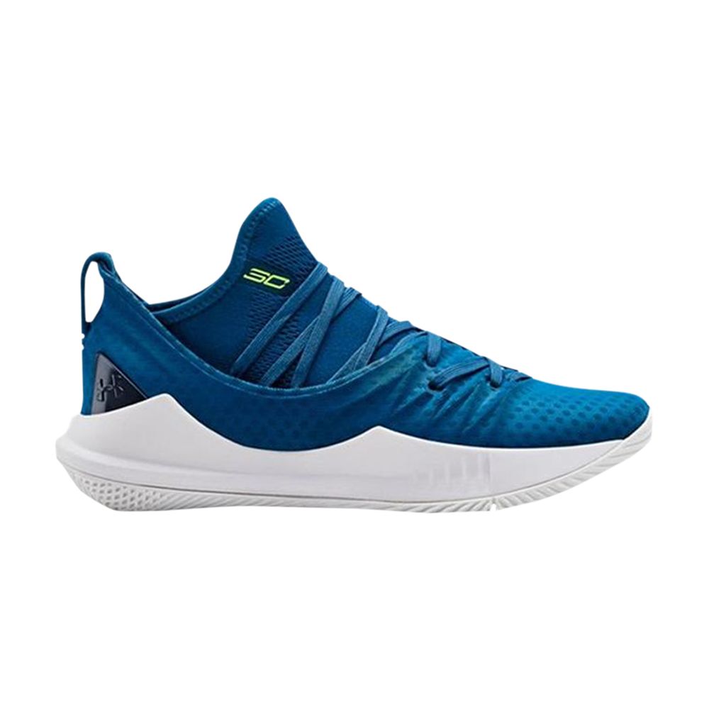 Under Armour Curry 5 GS 'Blue' | Kid's Size 6.5 - 3020741-401