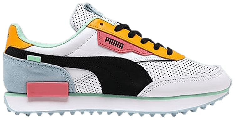 Puma Future Rider Play On   White Pink