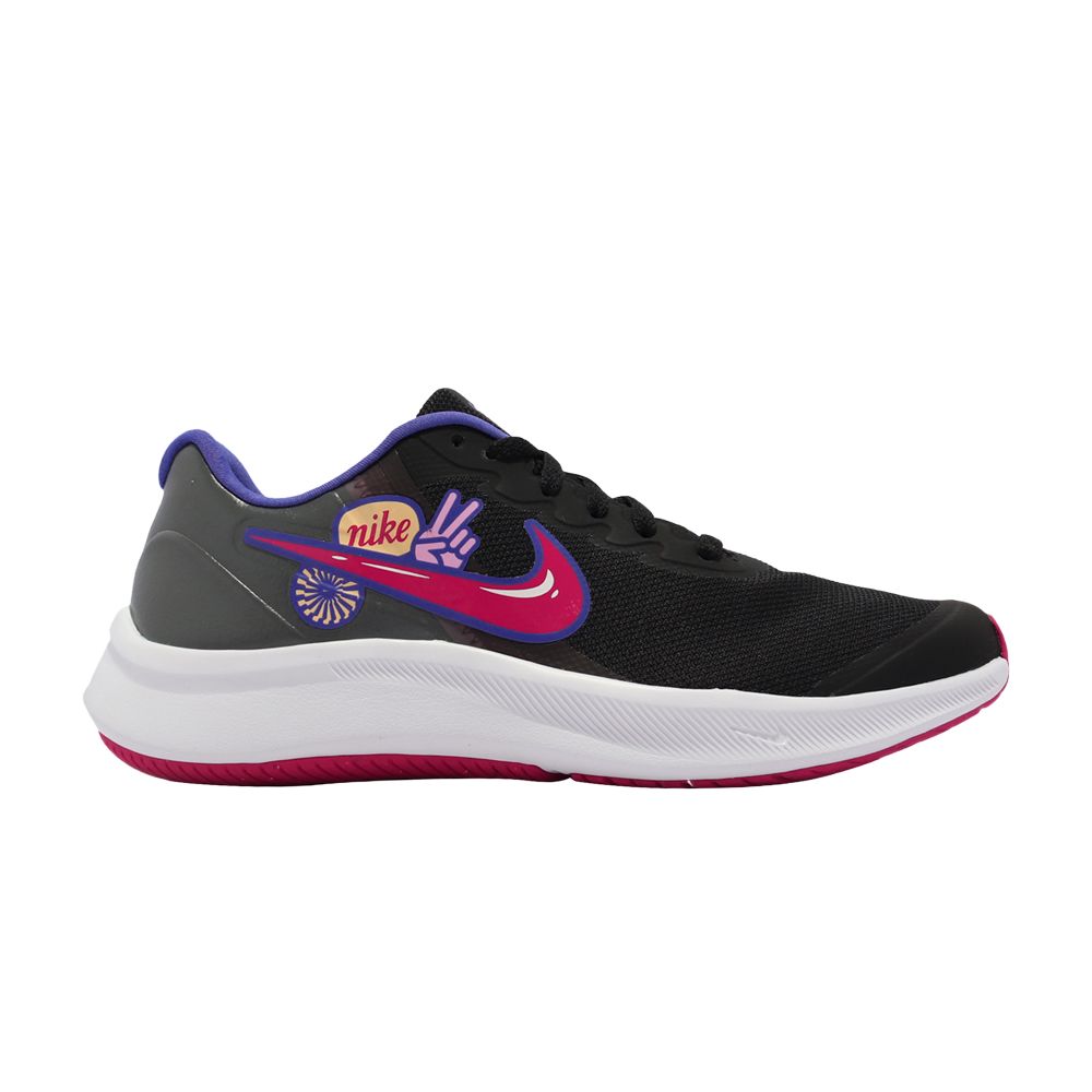 Nike Star Runner GS 'Black Pink Rise' | Kid's Size 7