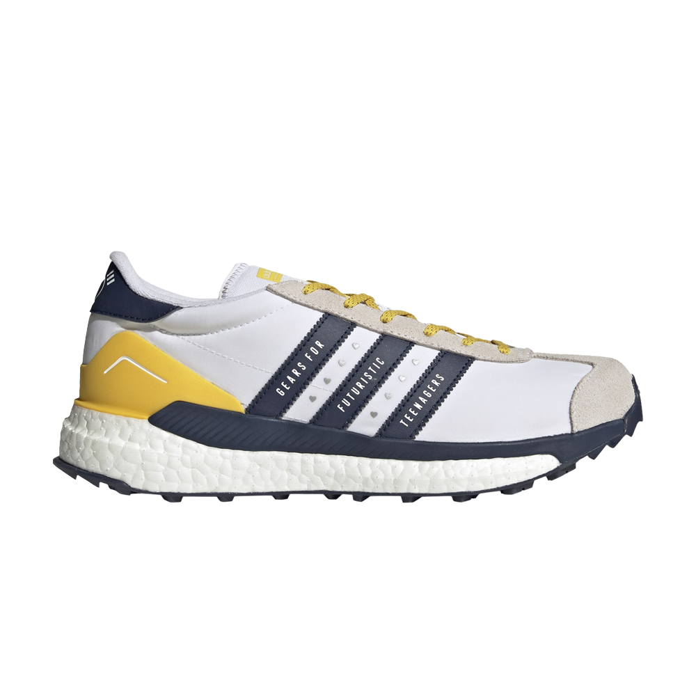 Pre-owned Adidas Originals Human Made X Country 'gears For Futuristic Teenagers' In White