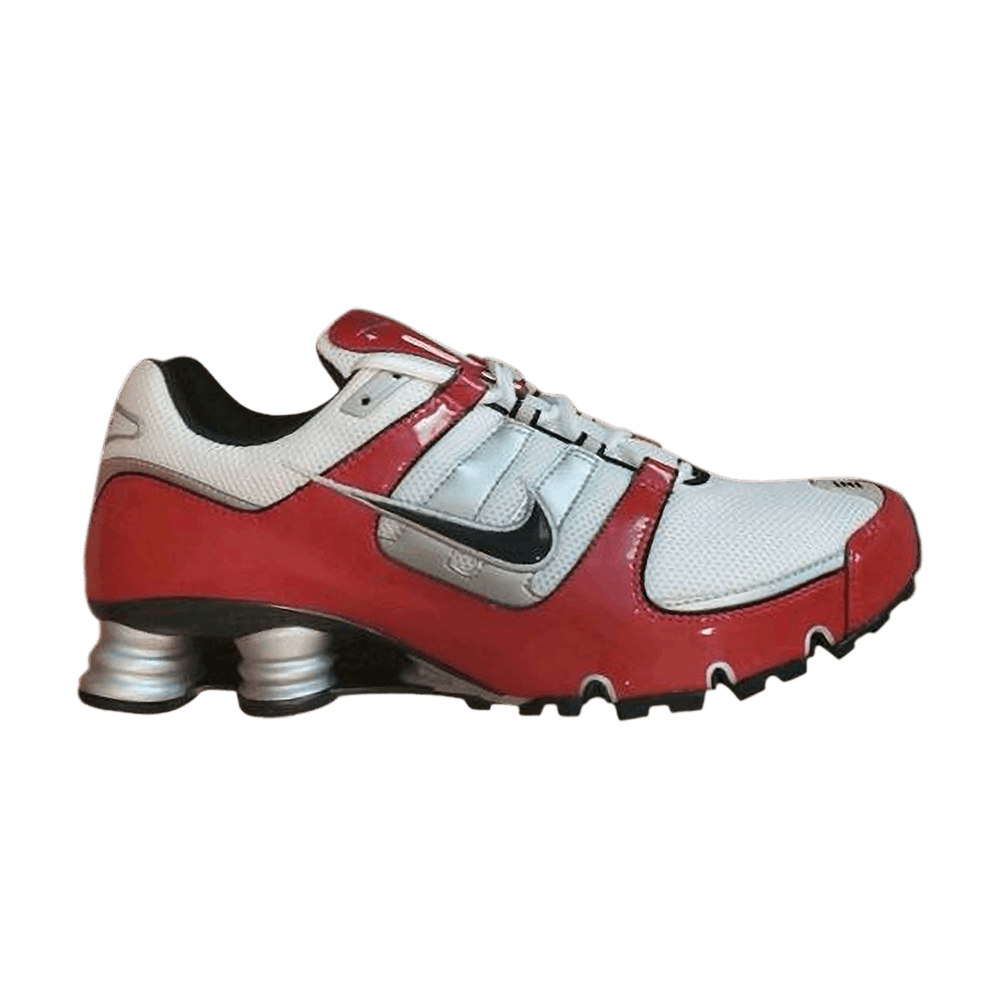Shox Remix+ 2 'White Varsity Red' | GOAT