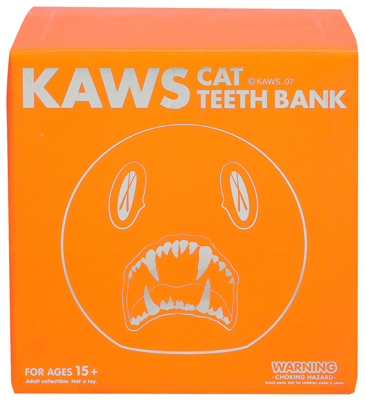 KAWS Cat Teeth Bank OriginalFake カウズ 貯金箱 Buy Kaws furniture: New & Pre-Owned | GOAT