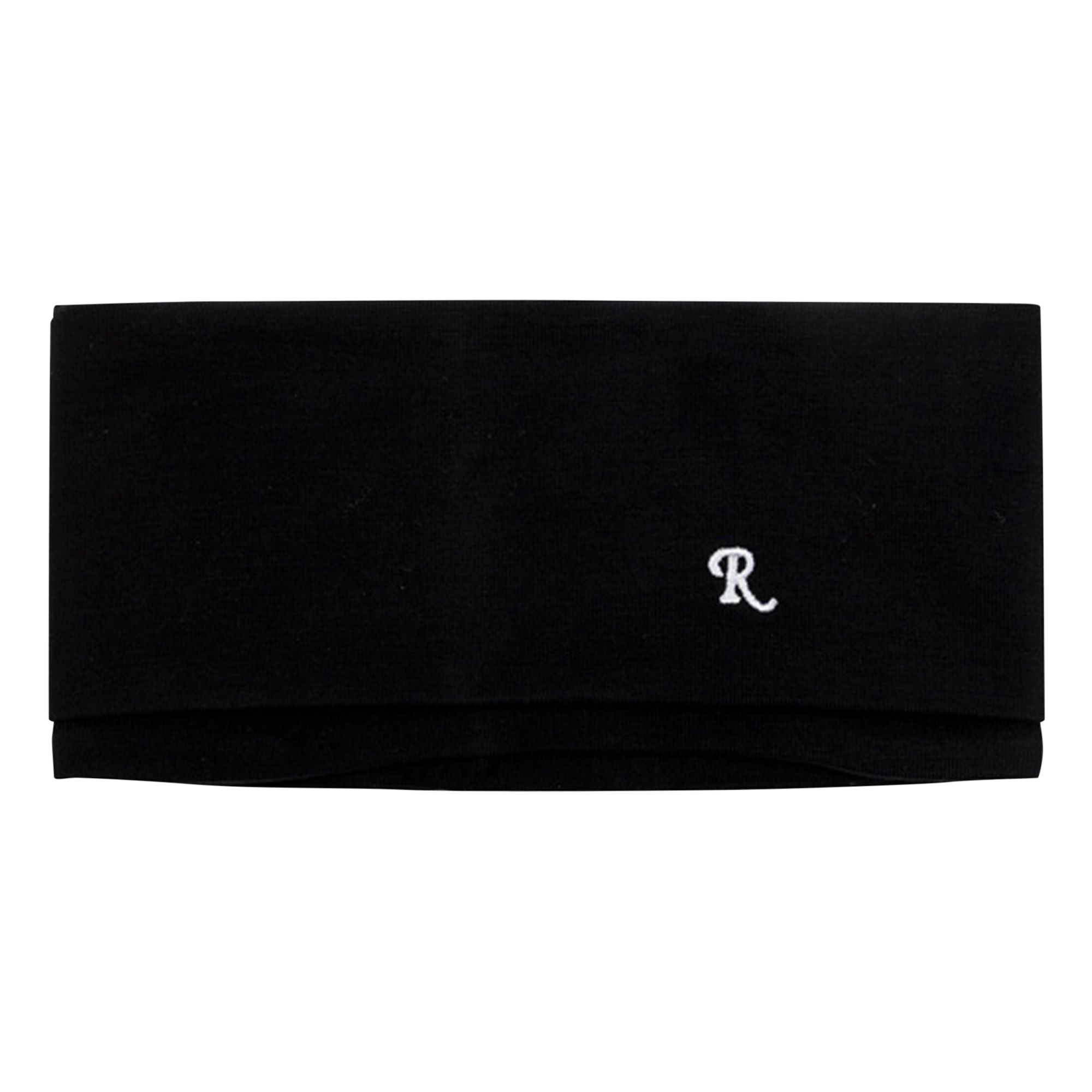 Pre-owned Raf Simons Logo Neckerchief Scarf 'black' | Men's Size Xs