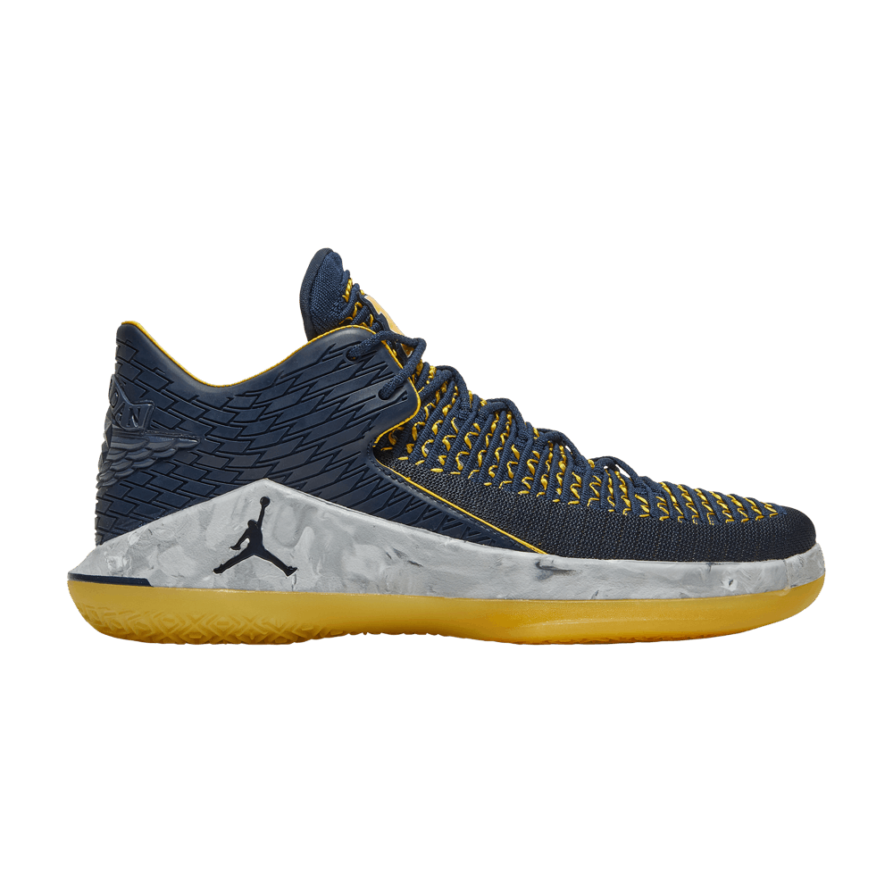 jordan michigan basketball shoes