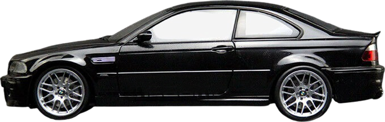 Kyosho BMW E46 M3 CSL 1:18 Diecast Model Car 'Black' | GOAT