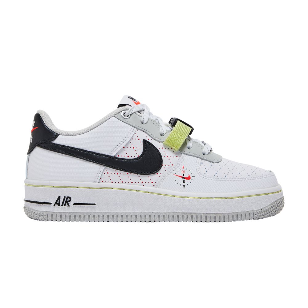 Nike Air Force 1 LV8 GS 'Swoosh Compass' | White | Kid's Size 6.5