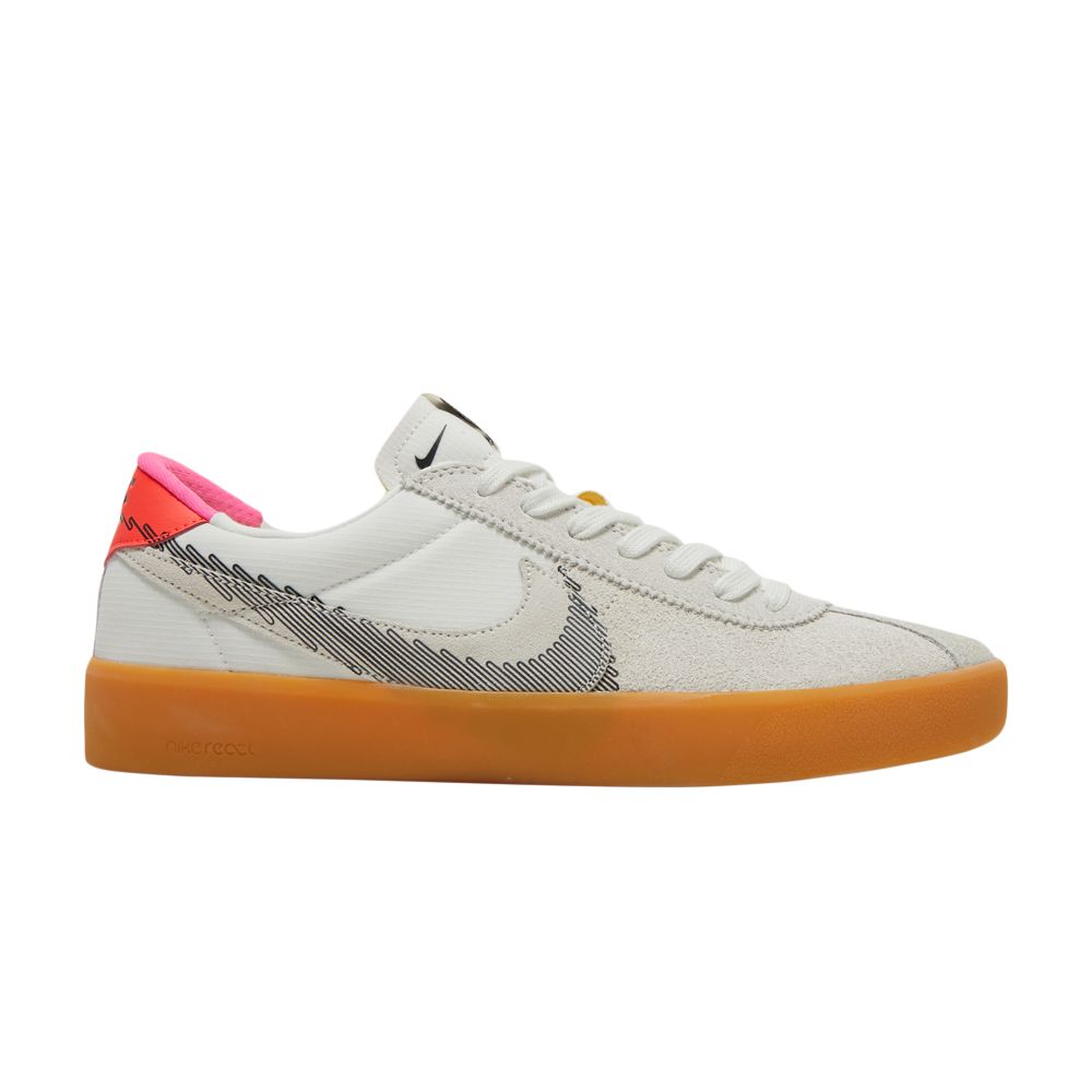 Nike Bruin React T SB 'Rawdacious - Summit White' | Men's Size 9