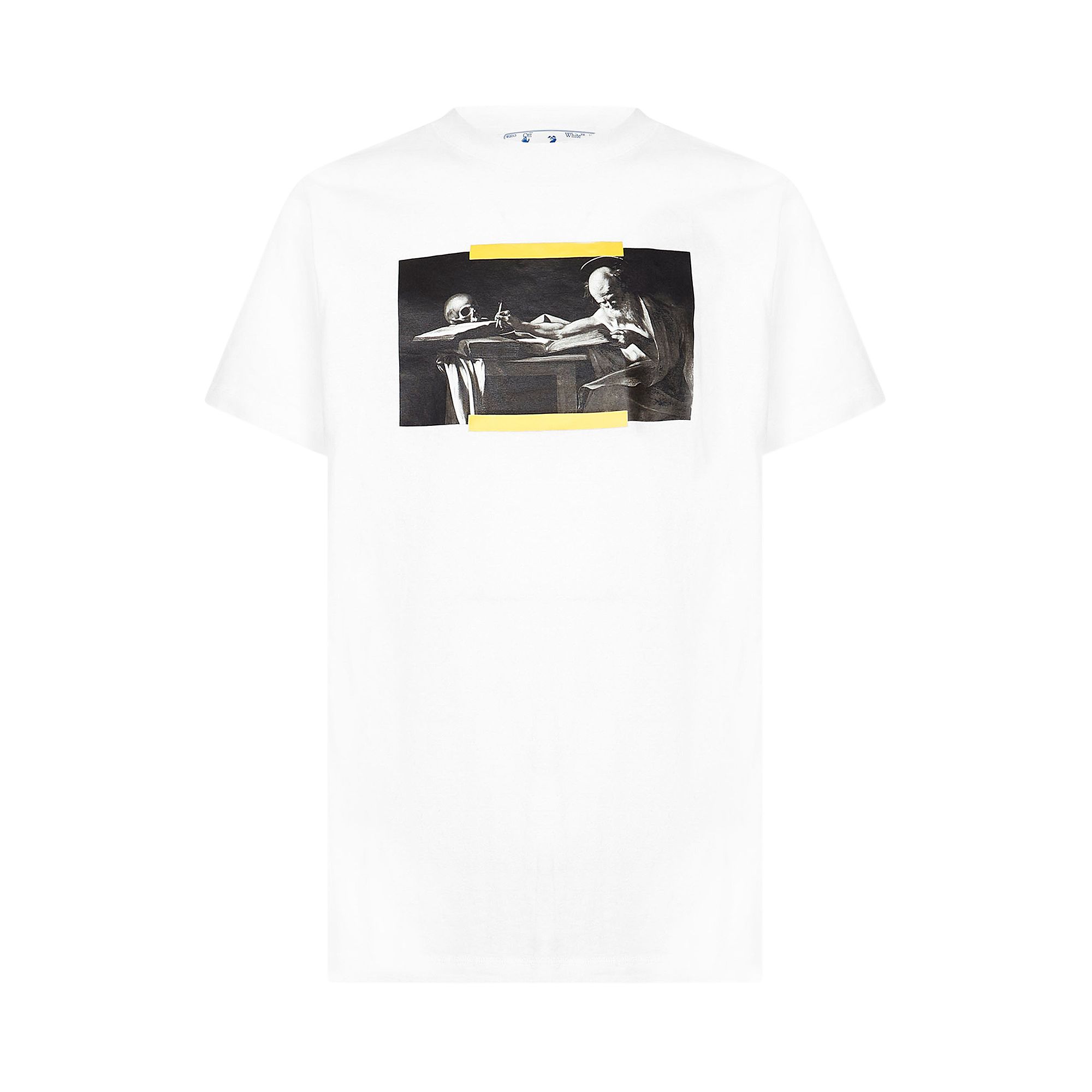 Off-White Caravaggio Painting Short-Sleeve Slim Tee 'White/Multi' | Men's Size L