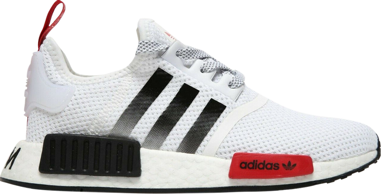 NMD_R1 J 'White Red'